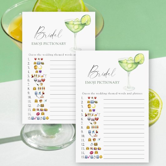 マルガリータブライダルシャワー絵文字