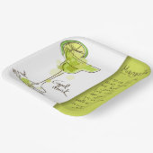 マルガリータレシピ ペーパープレート (傾斜あり)