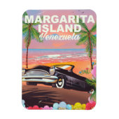 マルガリータ島 – ベネズエラ旅行ポスター マグネット (縦)