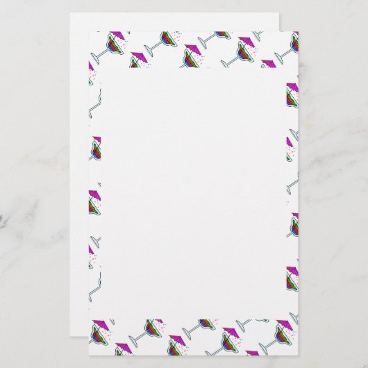 マルガリータ文房具 便箋 (正面/裏面)