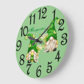 マルガリータ格言 ラージ壁時計 (傾斜)