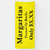 マルガリータ特派員は6つの足に適するために編集します 横断幕 (縦)