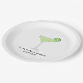 マルガリータ結婚ズブライダルシャワーフェスタ ペーパープレート (アングル)