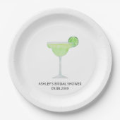 マルガリータ結婚ズブライダルシャワーフェスタ ペーパープレート (正面)