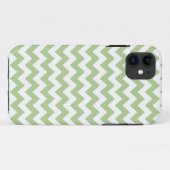 マルガリータ緑のシェブロンのiPhone 5/5Sの箱 Case-Mate iPhoneケース (裏面(横))