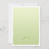 マルガリータ誕生日パーティーへの招待 招待状 (裏面)