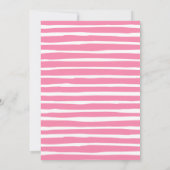 マルガリータ誕生日パーティーへの招待 招待状 (裏面)