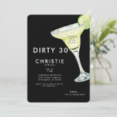 マルガリータ30thサプライズブラックバースデーパーティーII 招待状 (スタンド正面)