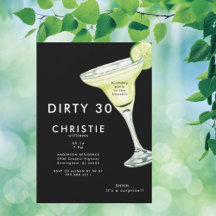 マルガリータ30thサプライズブラック誕生日パーティー