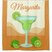 "マルガリータ"のシャワー・カーテン シャワーカーテン (正面)