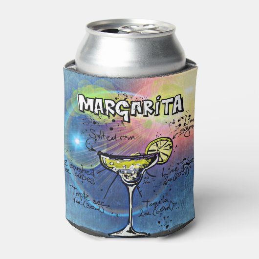 マルガリータ・カクテル(12ドリンクレシピセットの#9) 缶クーラー (缶正面)