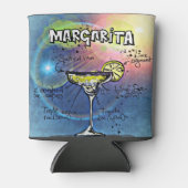 マルガリータ・カクテル(12ドリンクレシピセットの#9) 缶クーラー (正面)