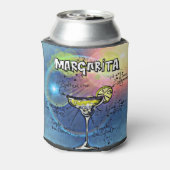 マルガリータ・カクテル(12ドリンクレシピセットの#9) 缶クーラー (缶裏面)