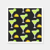 マルガリータ+タコス！ スタンダードカクテルナプキン (正面)