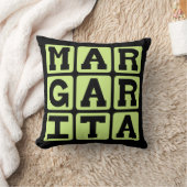 マルガリータ、テキーラカクテル クッション (ブランケット)