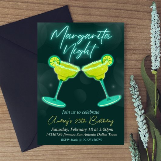 マルガリータ・ナイト 招待状