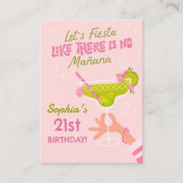 マルガリータ フィエスタ バースデー ドリンクを買おう QRコード エンクロージャーカード