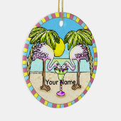 マルガリータ フラミンゴ オーナメント (右)