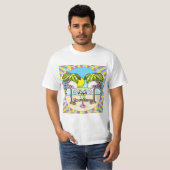 マルガリータ フラミンゴ Tシャツ (正面フル)