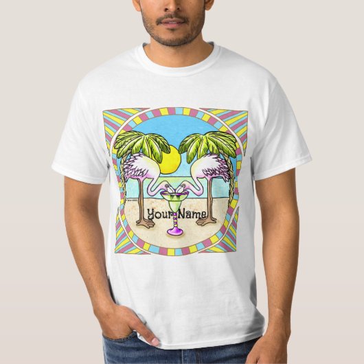 マルガリータ フラミンゴ Tシャツ (正面)