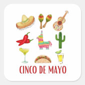 マルガリータ&ボウコケットチンコデマヨ スクエアシール (正面)