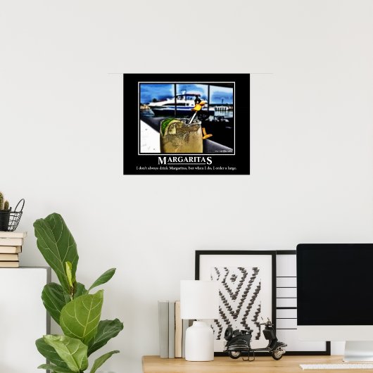 マルガリータ ポスター (ホームオフィス)