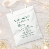 マルガリータ&マトリモニーバチェロレッテウィークエンド フェイバーバッグ (クリップ留めされた状態)