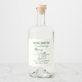 マルガリータ&マトリモニーバチェロレッテウィークエンド リキュールボトルラベル (正面)