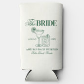 マルガリータ&マトリモニーバチェロレッテザブライド スリム缶クーラー (正面)