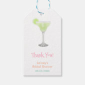 マルガリータ・メキシコテーマシャワーパーティー好意ラベル ギフトタグ (正面)