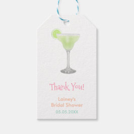 マルガリータ・メキシコテーマシャワーパーティー好意ラベル ギフトタグ