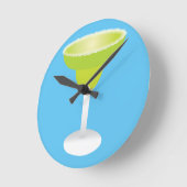 マルガリータ ラウンド壁時計 (傾斜)