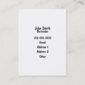 マルガリータ 名刺 (裏面)