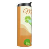 「マルガリータ」名前をカスタムするタンブラー タンブラー (回転左)