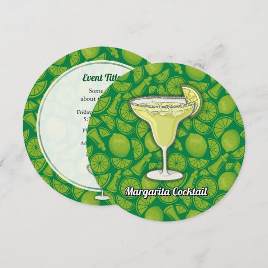 マルガリータ 招待状 (正面/裏面)