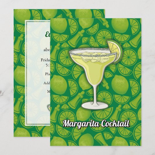 マルガリータ 招待状 (正面/裏面)