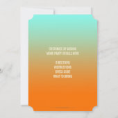 マルガリータ | Squeeze Meベビーもう1つライム 招待状 (裏面)