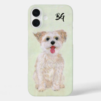 マルキー犬 バレリテリ iPhone 16 PLUSケース