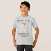 マルキー、何と言おうと Tシャツ (正面フル)