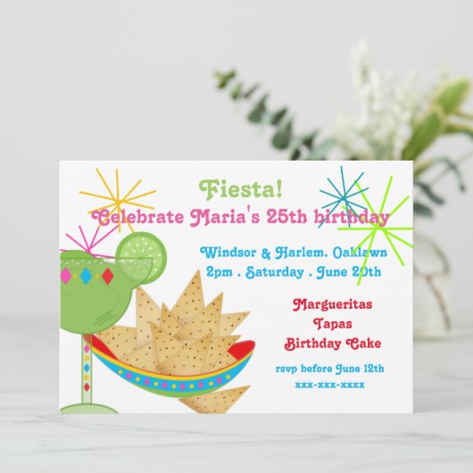 マルギュリタスとタパスの誕生日パーティー 招待状 (スタンド正面)