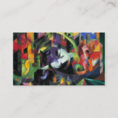 マルクの牛の絵; ビルト・ミット・リンダーン 名刺 (裏面)