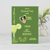 マルクスと婚姻バチェロレッテポートレート 招待状 (スタンド正面)