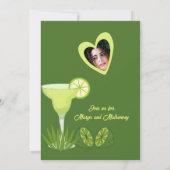 マルクスと婚姻バチェロレッテポートレート 招待状 (裏面)