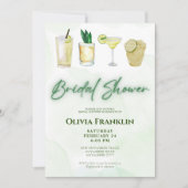 マルクスと結婚の夏のブライダルシャワー 招待状 (正面)