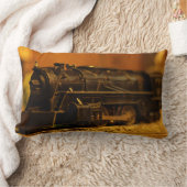 マルクスの蒸気機関の枕 ランバークッション (ブランケット)