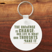 マルクスアウレリウス・アントニヌス引用文 キーホルダー (正面)