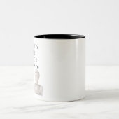 マルクス・アウレリウスの引用マグ ツートーンマグカップ (中央)