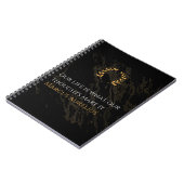 マルクス・アウレリウスの真実:人生を形作ること ノートブック (左側)