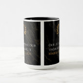 マルクス・アウレリウスの真実:人生を形作ること マグカップ (中央)