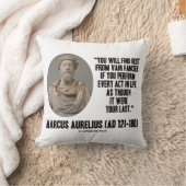 マルクス・アウレリウス休息の夢を見る クッション (ブランケット)